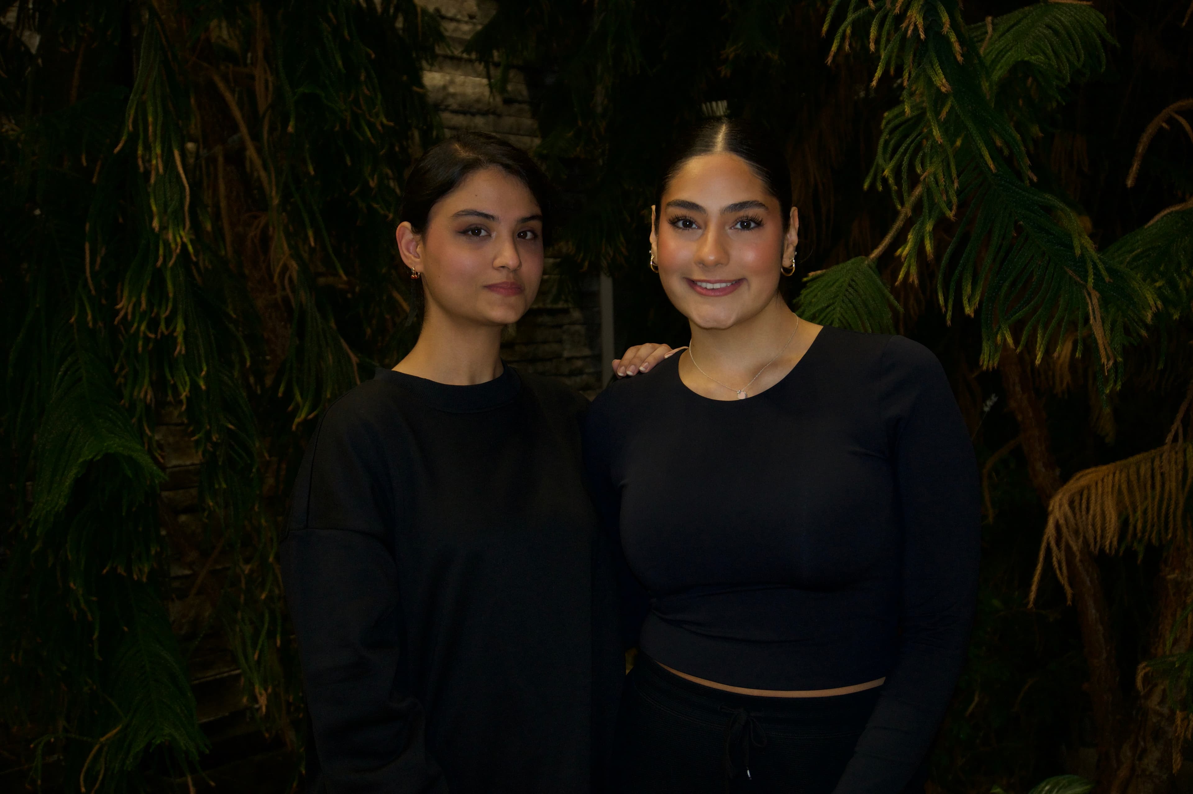 Emitida Honarbakhsh and Aida Rashidy